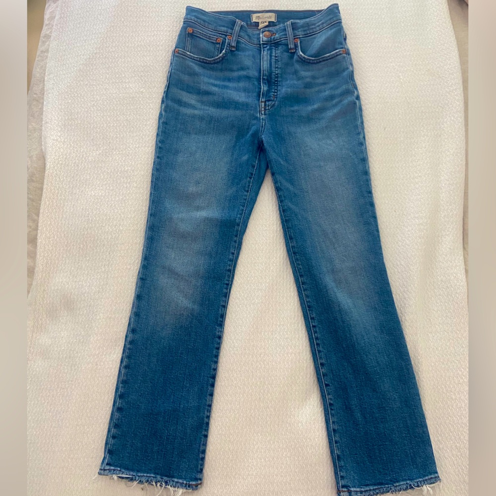 Madewell Slim Demi-Boot Jeans Size 27